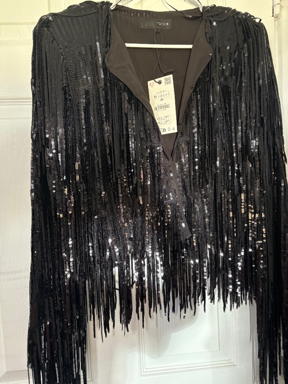 Zara Fringed Jacket
